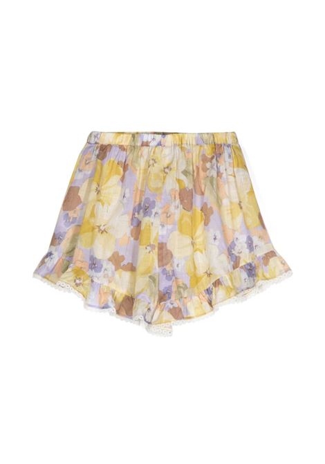 Shorts a fiori ZIMMERMANN KIDS | 9528ASS244PMFL